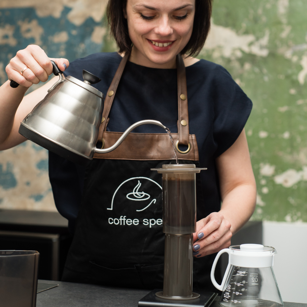 Kavos virimo (brew) mokymai